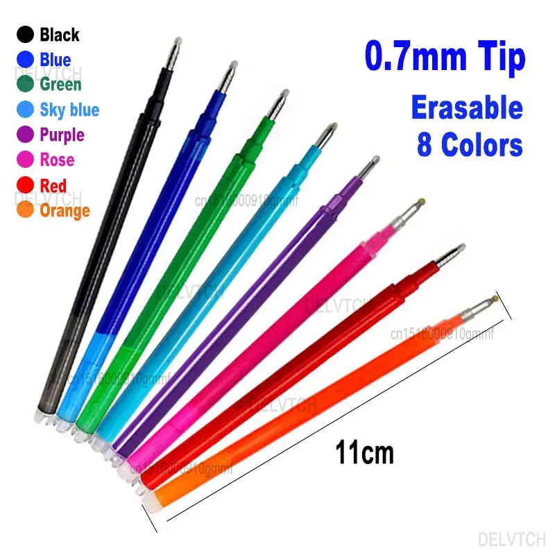 Pilot Pen Frixion - 8 Cái/bộ 0.7Mm Xong Xóa Được