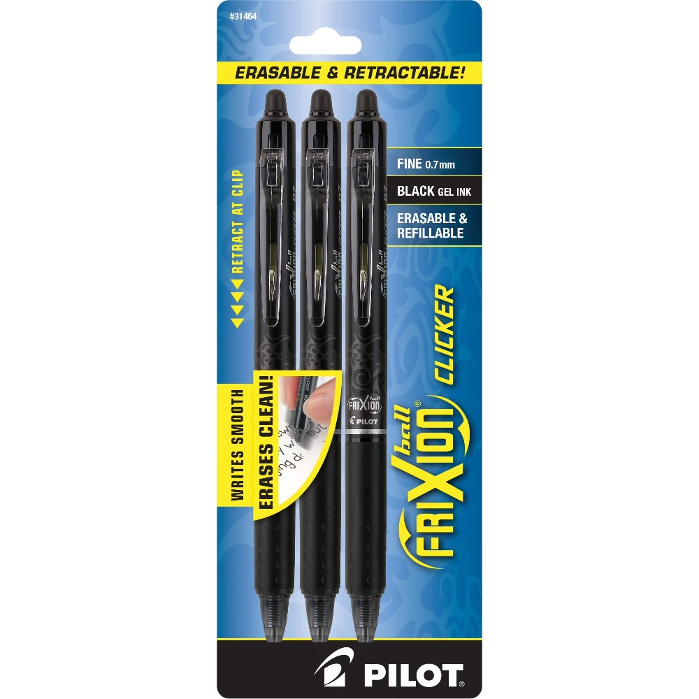 Pilot Frixion Clicker Erasable - đánh giá và giá Pilot Pen Frixion