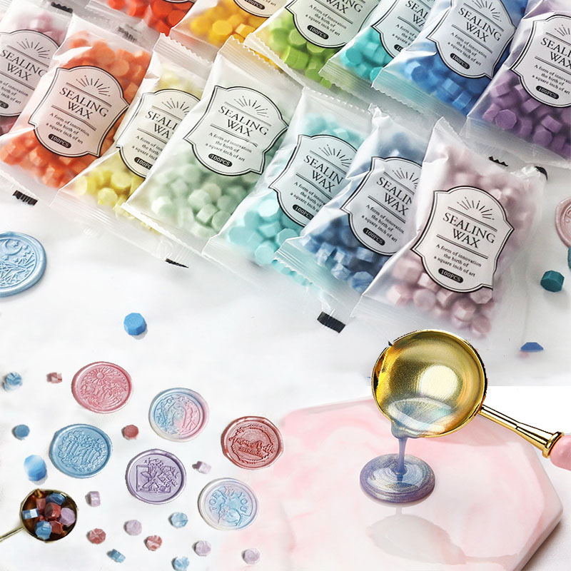 200PCS Wax Beads Wax Lacquer f - đánh giá và giá Wax Seal Stamp Set