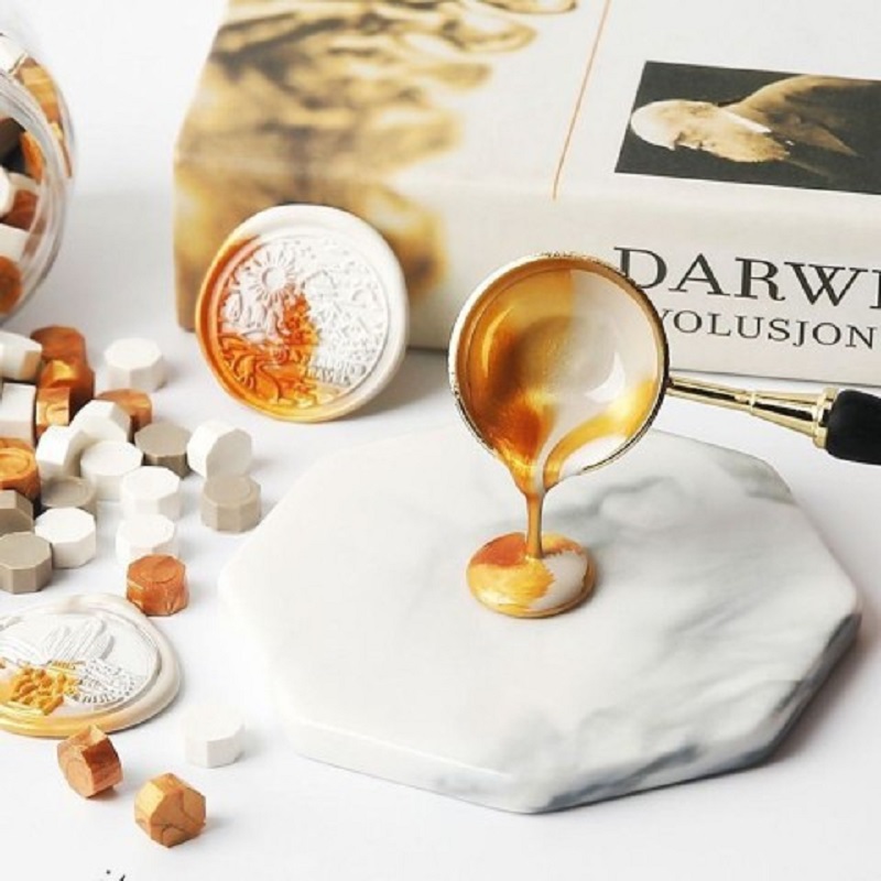 200PCS Wax Beads Wax Lacquer f - đánh giá và giá Wax Seal Stamp Set