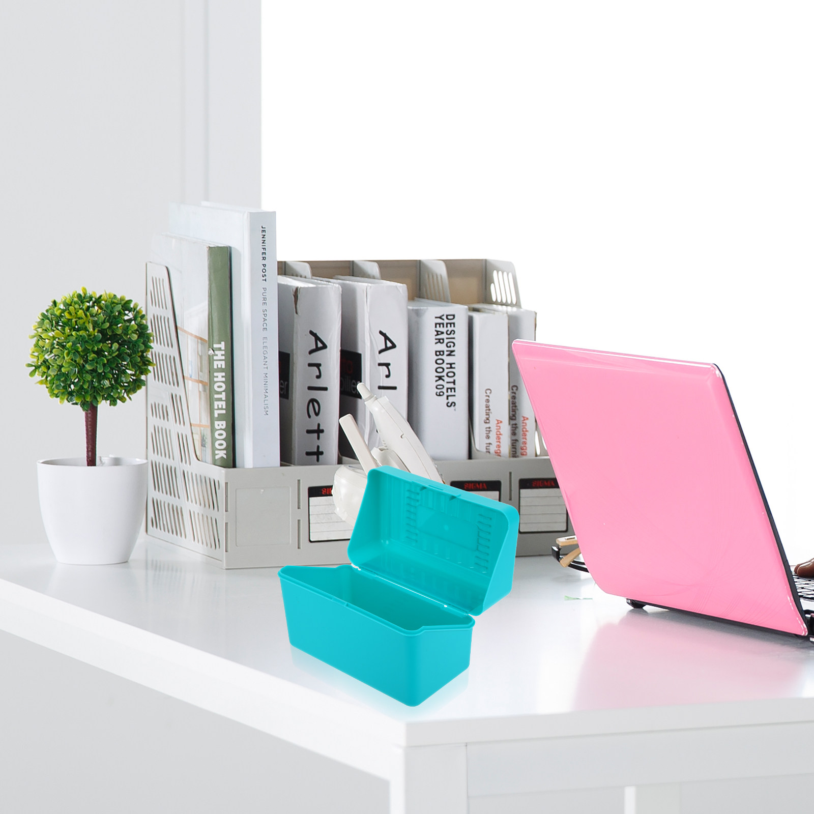 4Pcs Index Card File Box Thick - đánh giá và giá Card Index Box