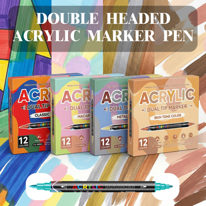Acrylic Paint Markers,Dual tip - đánh giá và giá Copic Marker Classic