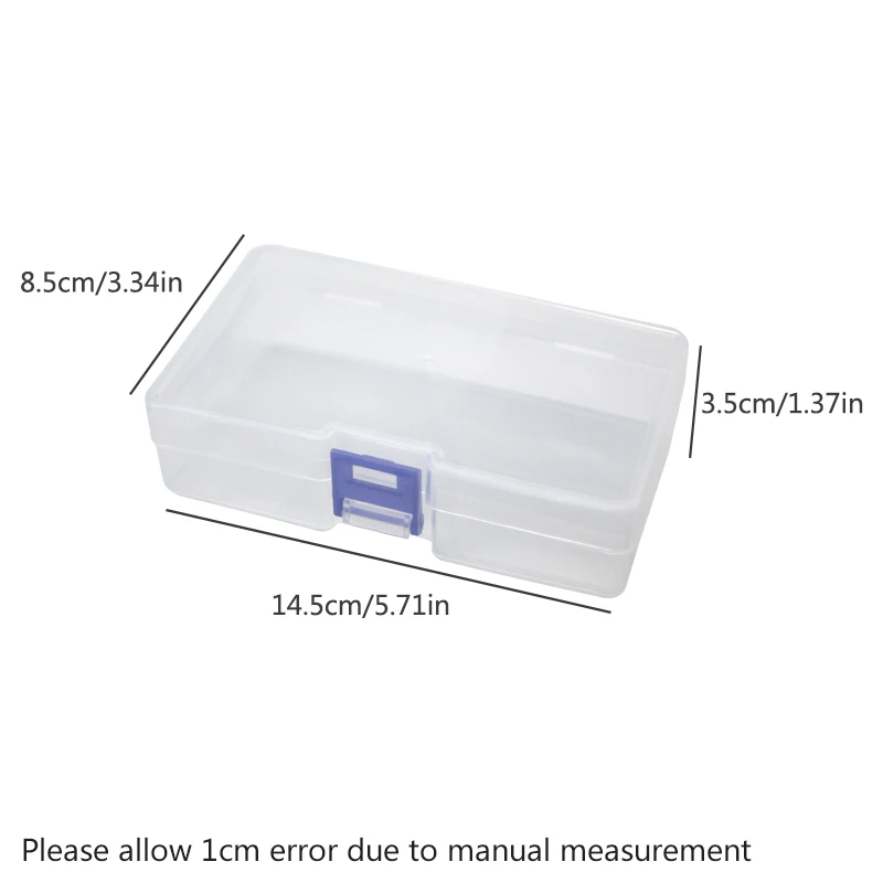 5 transparent plastic storage  - đánh giá và giá Card Index Box