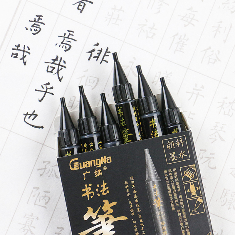 4Pcs/Set Calligraphy Pen Hand  - đánh giá và giá Copic Marker Sketch