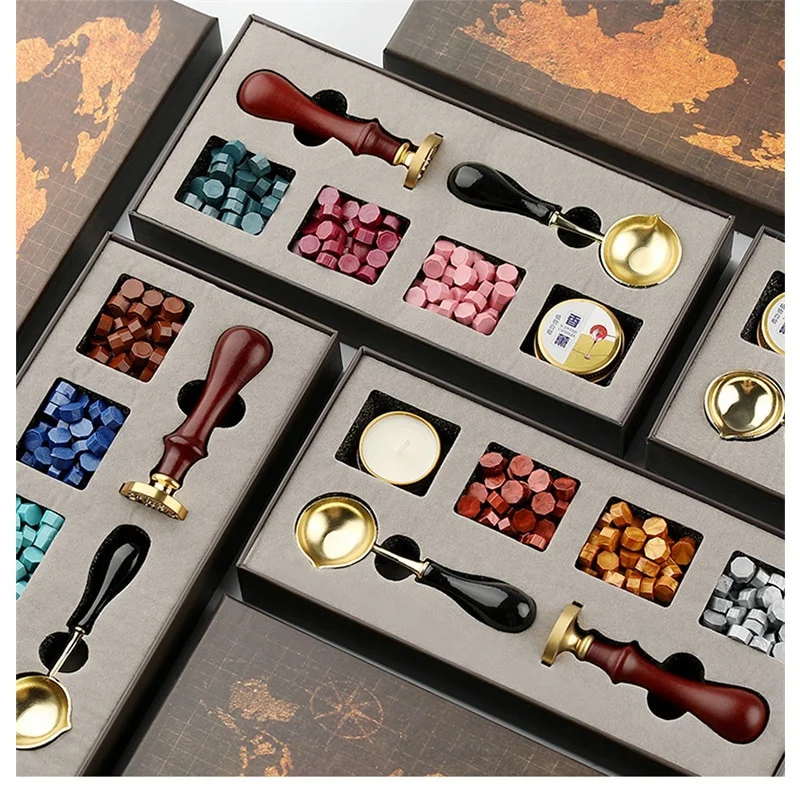 DIY Stamps Wax Seal Box Kit De - đánh giá và giá Wax Seal Stamp Set