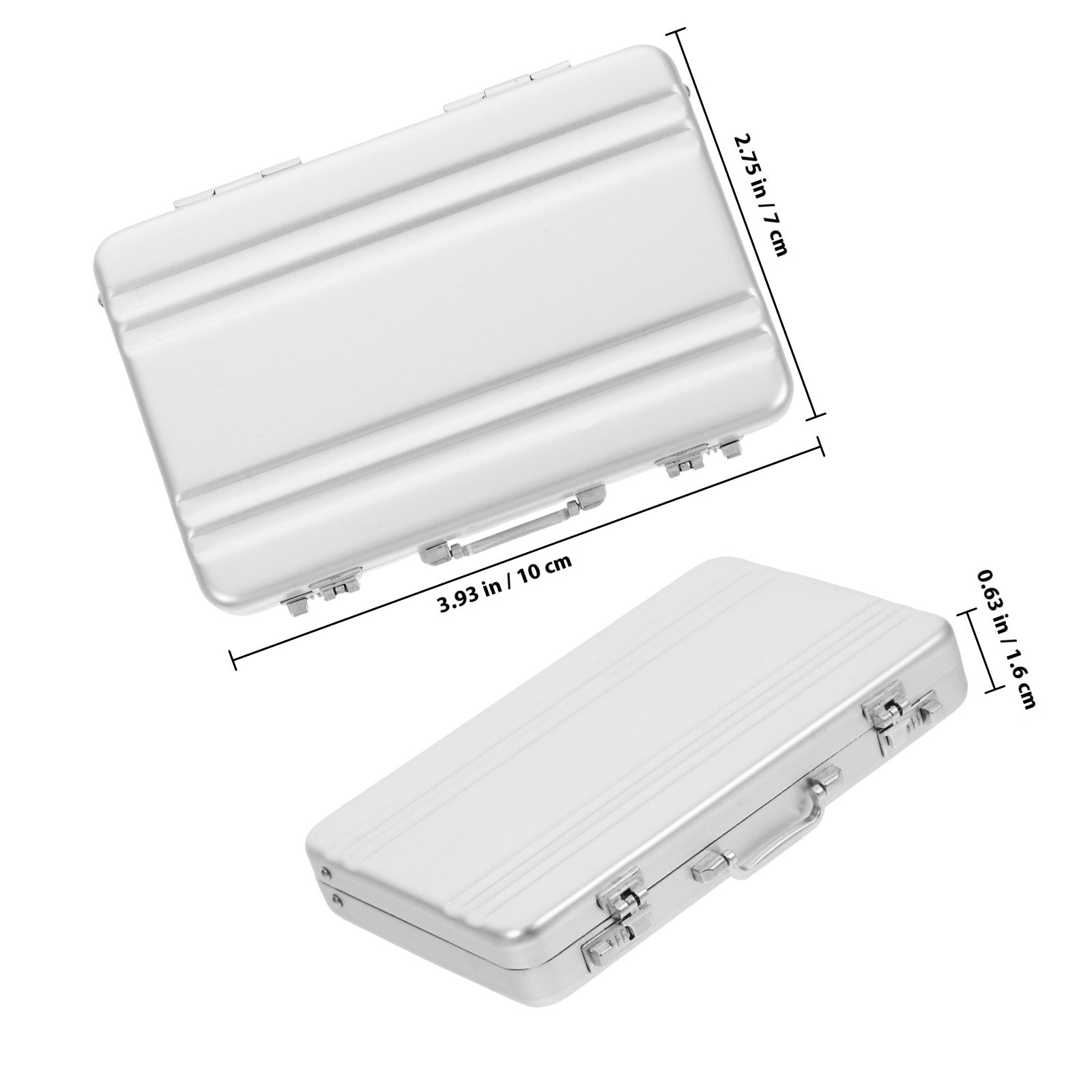 Slim Sturdy Aluminum Alloy Car - đánh giá và giá Card Index Box